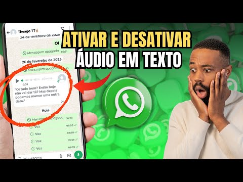 COMO DESATIVAR A TRANSCRIÇÃO DE ÁUDIO NO WHATSAPP