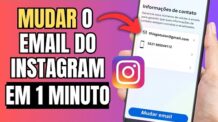 COMO ALTERAR EMAIL DO INSTAGRAM