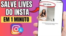 COMO SALVAR LIVE NO INSTAGRAM