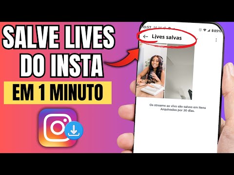 COMO SALVAR LIVE NO INSTAGRAM