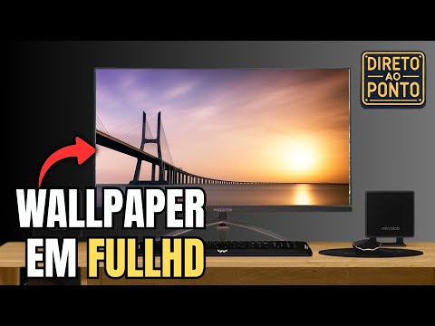 COMO MUDAR A TELA DE FUNDO DO PC