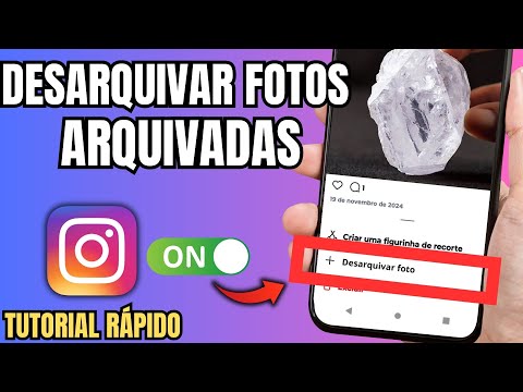 COMO RECUPERAR FOTO ARQUIVADA NO INSTAGRAM