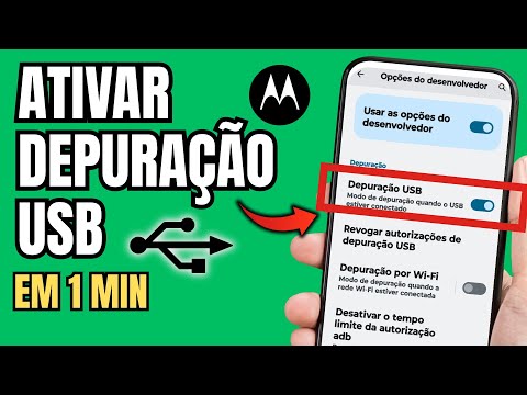 COMO ATIVAR DEPURAÇÃO USB NO CELULAR MOTOROLA