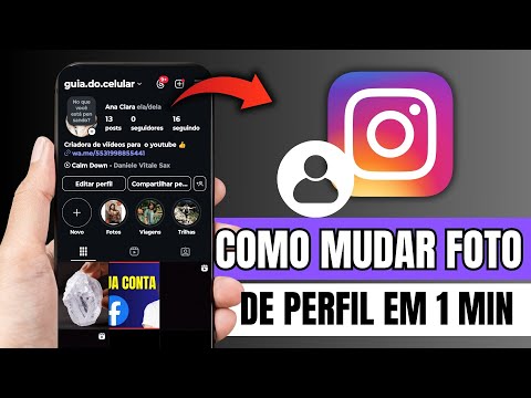 COMO MUDAR FOTO DE PERFIL DO INSTAGRAM