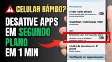 COMO DESATIVAR APLICATIVOS EM SEGUNDO PLANO