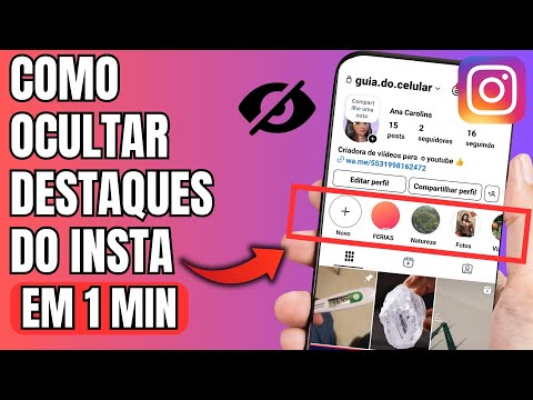 COMO OCULTAR DESTAQUES DO INSTAGRAM