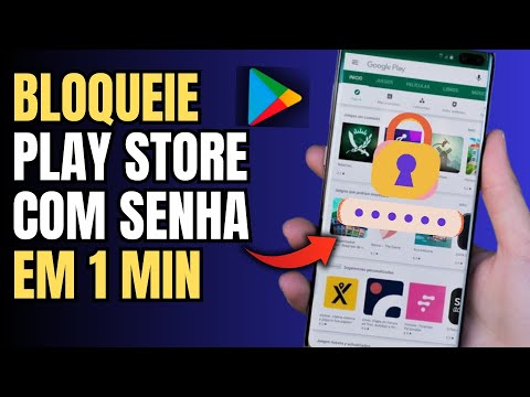 COMO COLOCAR SENHA NA PLAY STORE
