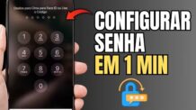 COMO CONFIGURAR A SENHA DO BLOQUEIO DE TELA DO CELULAR