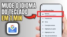 COMO MUDAR O IDIOMA DO TECLADO DO CELULAR