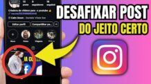 COMO DESAFIXAR UMA FOTO NO INSTAGRAM