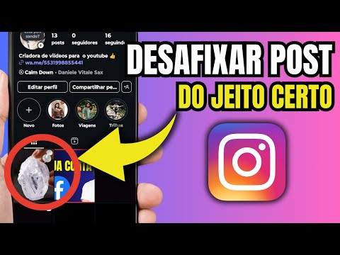 COMO DESAFIXAR UMA FOTO NO INSTAGRAM