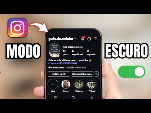 COMO DEIXAR O INSTAGRAM PRETO