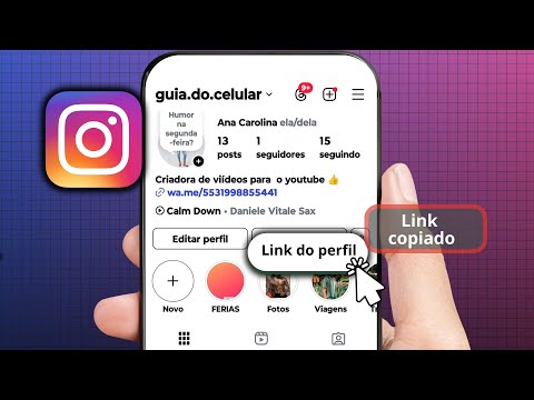 COMO COPIAR O LINK DO INSTAGRAM