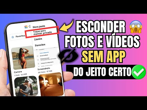 COMO OCULTAR FOTOS E VÍDEOS DA GALERIA DO CELULAR