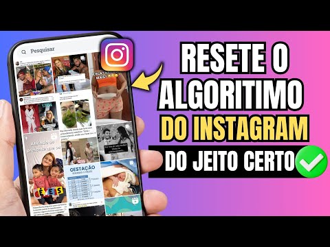 COMO RESETAR ALGORITMO E RECOMENDAÇÕES DO INSTAGRAM