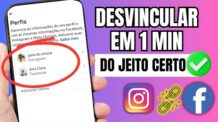 COMO DESVINCULAR O INSTAGRAM DO FACEBOOK