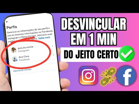 COMO DESVINCULAR O INSTAGRAM DO FACEBOOK