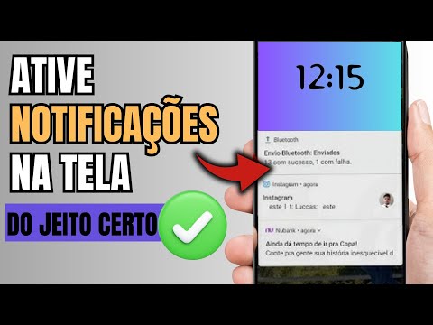 COMO EXIBIR NOTIFICAÇÕES NA TELA DE BLOQUEIO