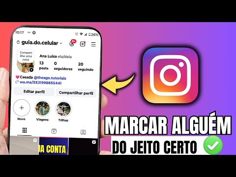 COMO MARCAR UMA PESSOA NO INSTAGRAM