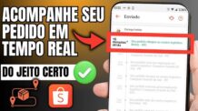COMO ACOMPANHAR O PEDIDO DA SHOPEE