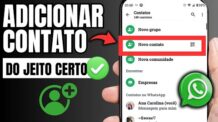 COMO ADICIONAR ALGUÉM NO WHATSAPP