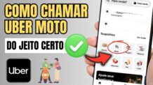 COMO CHAMAR UBER MOTO