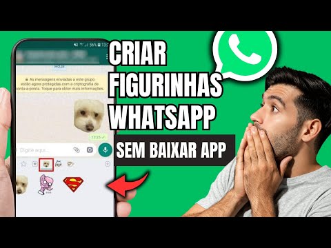 COMO CRIAR UMA FIGURINHA NO WHATSAPP