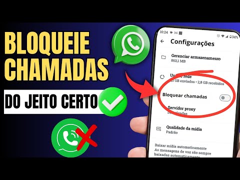 COMO REJEITAR CHAMADAS NO WHATSAPP