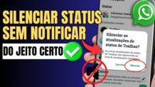 COMO SILENCIAR STATUS NO WHATSAPP