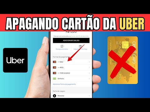 COMO EXCLUIR CARTÃO DE CRÉDITO DA UBER