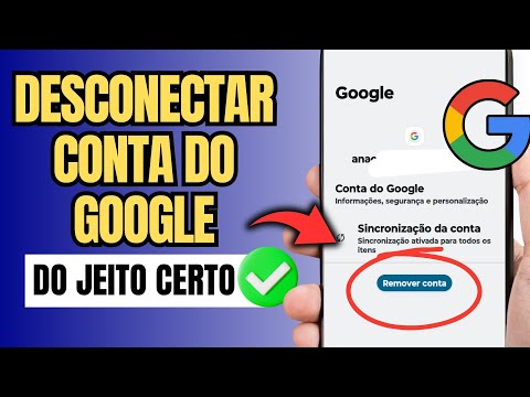 COMO DESLOGAR UMA CONTA GOOGLE DO CELULAR