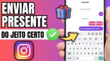 COMO ENVIAR MENSAGEM DE PRESENTE NO INSTAGRAM