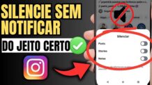 COMO SILENCIAR UMA PESSOA NO INSTAGRAM