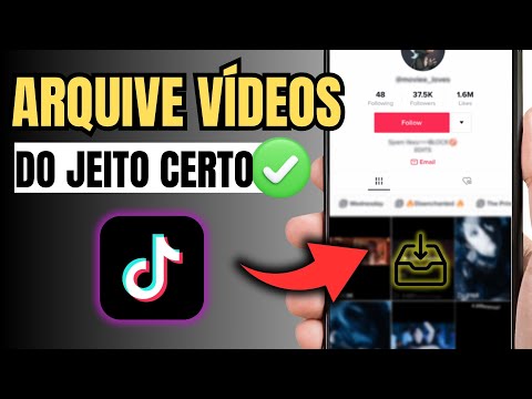 COMO ARQUIVAR VÍDEO DO TIKTOK