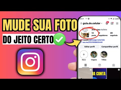 APRENDA A MUDAR SUA FOTO DE PERFIL NO INSTAGRAM