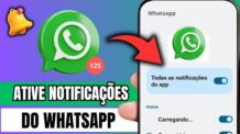 COMO ATIVAR AS NOTIFICAÇÕES DO WHATSAPP