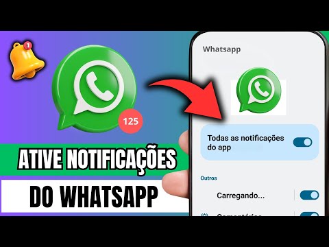 COMO ATIVAR AS NOTIFICAÇÕES DO WHATSAPP