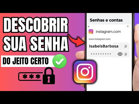 COMO DESCOBRIR A SENHA DO MEU INSTAGRAM