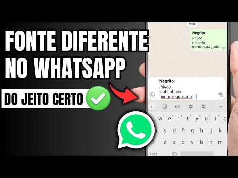 COMO ESCREVER EM NEGRITO NO WHATSAPP