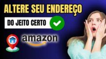COMO ALTERAR ENDEREÇO DE ENTREGA NA AMAZON