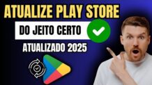 COMO ATUALIZAR A PLAY STORE 2025