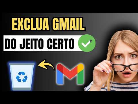 COMO EXCLUIR UM EMAIL GMAIL