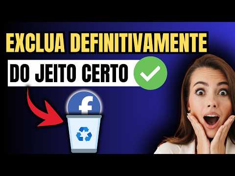 COMO EXCLUIR O FACEBOOK PARA SEMPRE