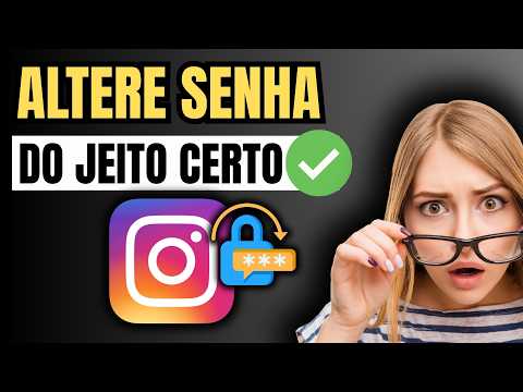 COMO MUDAR A SENHA DO INSTAGRAM ATUALIZADO 2025