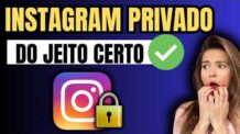 COMO TORNAR O INSTAGRAM PRIVADO