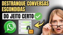 COMO DESTRANCAR CONVERSA NO WHATSAPP MOTOROLA