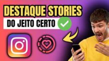 COMO DESTACAR STORIES NO INSTAGRAM 2025