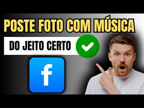 COMO POSTAR FOTO NO FACEBOOK COM MÚSICA