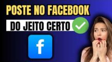 COMO POSTAR NO FACEBOOK