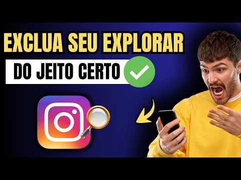 COMO APAGAR O EXPLORAR DO INSTAGRAM